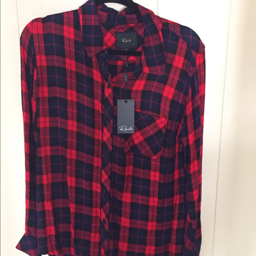 Rails flannel shirt